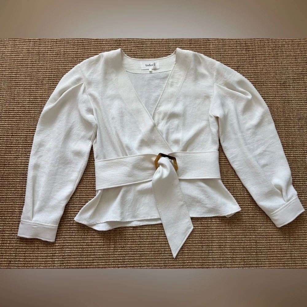 ba&sh wrap top